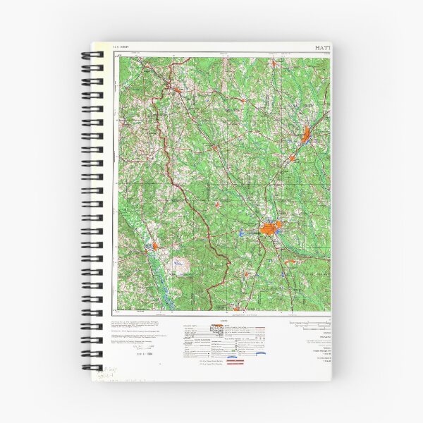 Item preview, USGS TOPO Map Mississippi MS Hattiesburg 707393 1984 250000 designed and sold by WetdryvacRBO2.