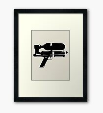 Water-Gun Framed Print