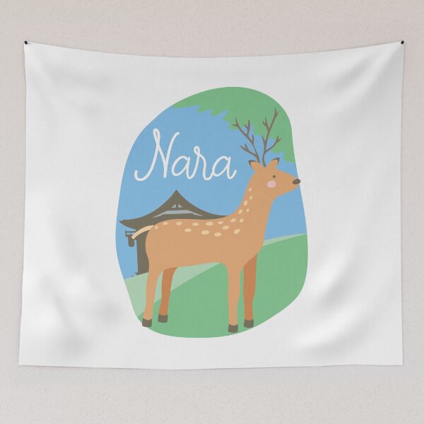 Item preview, Nara - Japan sika deer city designed and sold by Moritz Schwäble.