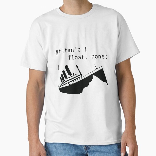 Item preview, Titanic in CSS computer code designed and sold by abbotsford.
