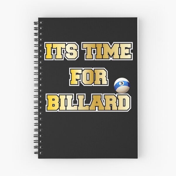 Artikelvorschau, Billard Sprüche. Its Time for Billard Poolbillard entworfen und verkauft von dm4design.