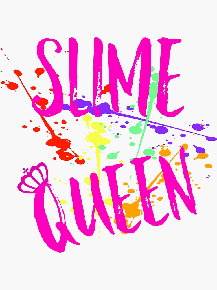 This Slime Queen Is 9, Slime Queen 9th Birthday. Slime Supplies, Slime  Life Sticker for Sale by Designs4Less