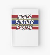 Höher weiter schneller Notizbuch