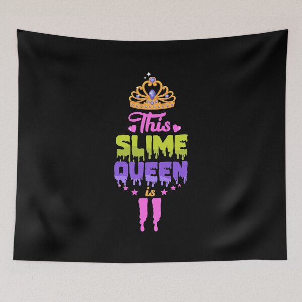 Item preview, This Slime Queen Is 11, Slime Queen 11th Birthday, Slime Birthday Party designed and sold by Designs4Less.