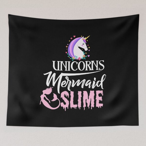 Item preview, Unicorns Mermaid Slime, Slime For Girls, Girls Slime, Slime Birthday designed and sold by Designs4Less.