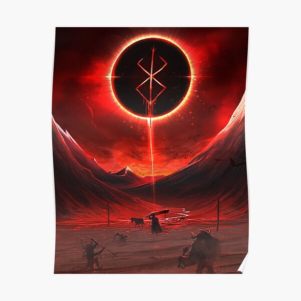 Berserk Demon Mark Poster
