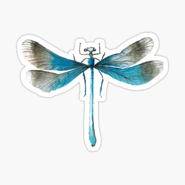 Item preview, Damselfly designed and sold by PaintingsForOak.