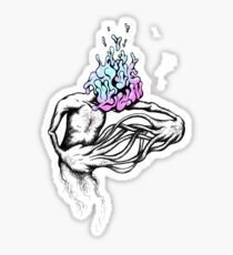 Gathering My Thoughts for the Night Sticker