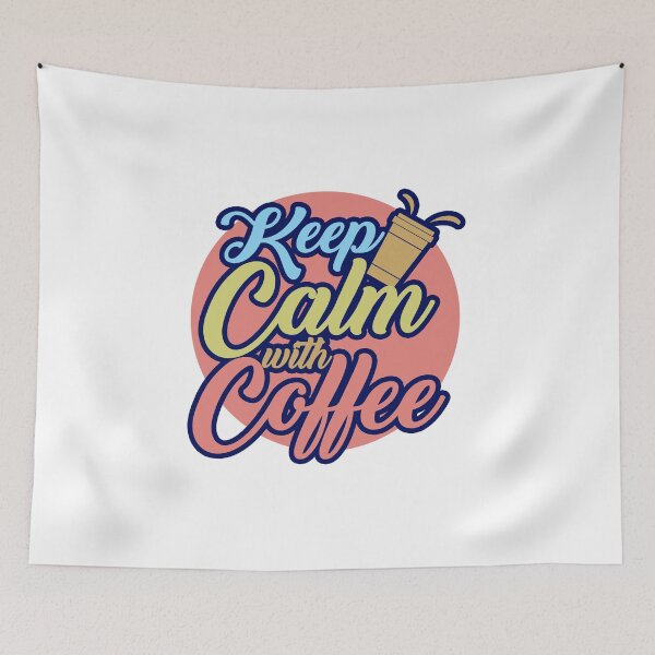 Item preview, keep calm coffee designed and sold by Rokahr-overland.