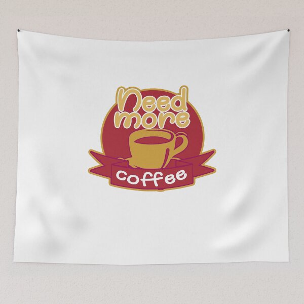 Item preview, more coffee | T-shirt designed and sold by Rokahr-overland.