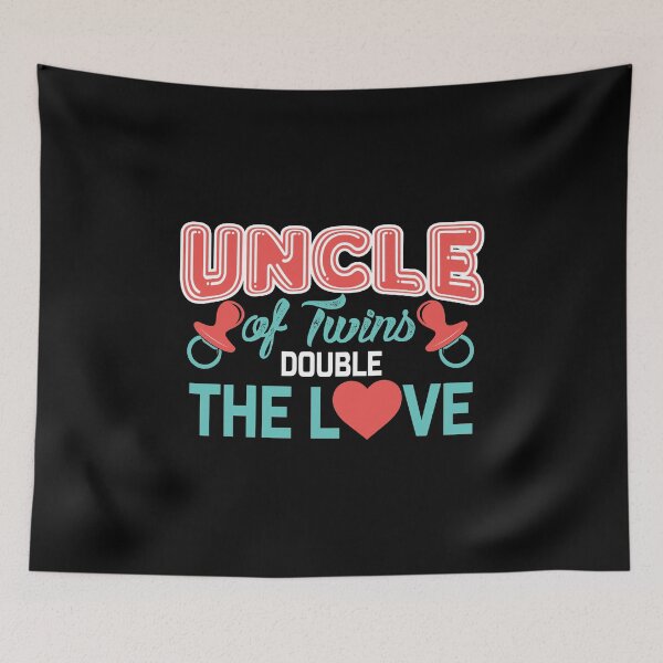 Item preview, Uncle of twins, Double The Love, Uncle Twins Gift, Gift For Uncle of Twins designed and sold by Designs4Less.