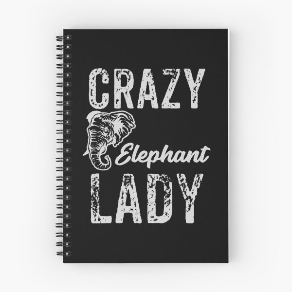 Item preview, Crazy Elephant Lady, Elephant Lover designed and sold by Designs4Less.
