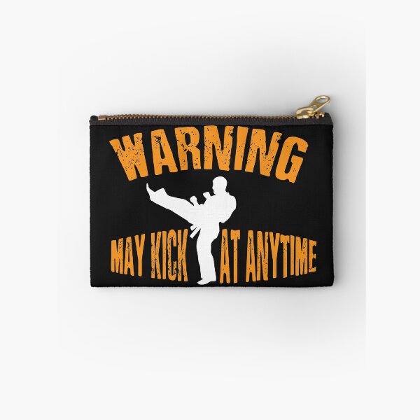 Item preview, Karate warning kick at anytime - karate - gift designed and sold by tarek25.