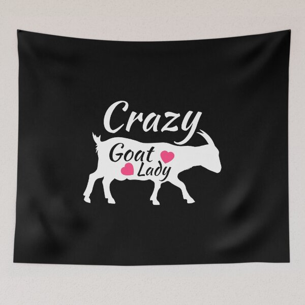 Item preview, Crazy Goat Lady, Gift for Goat Lover, Raising Goats designed and sold by Designs4Less.