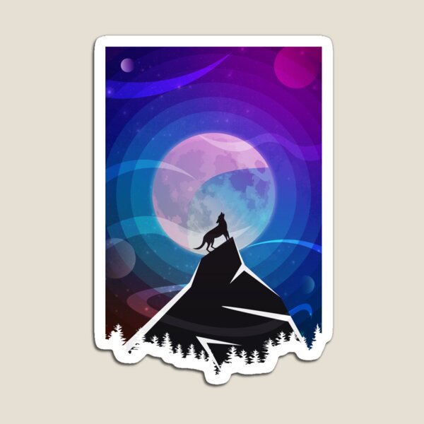 Hungry like a wolf. Or the moon, or a mountain. Magnet