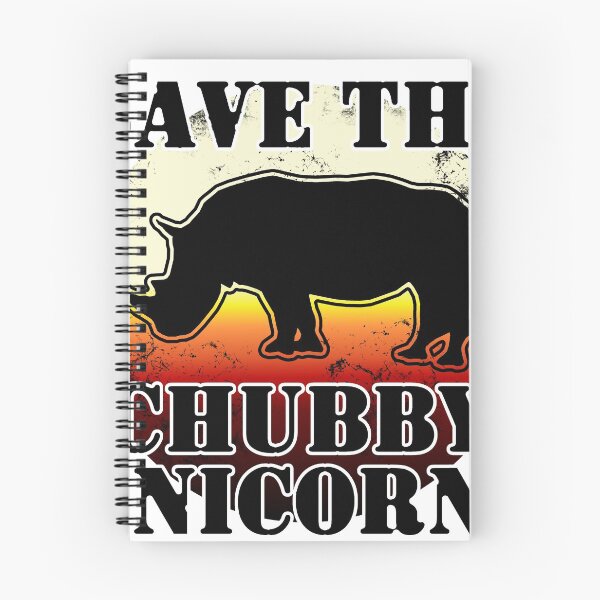 Item preview, SAVE THE CHUBBY UNICORNS designed and sold by TEE-SIG-NER.