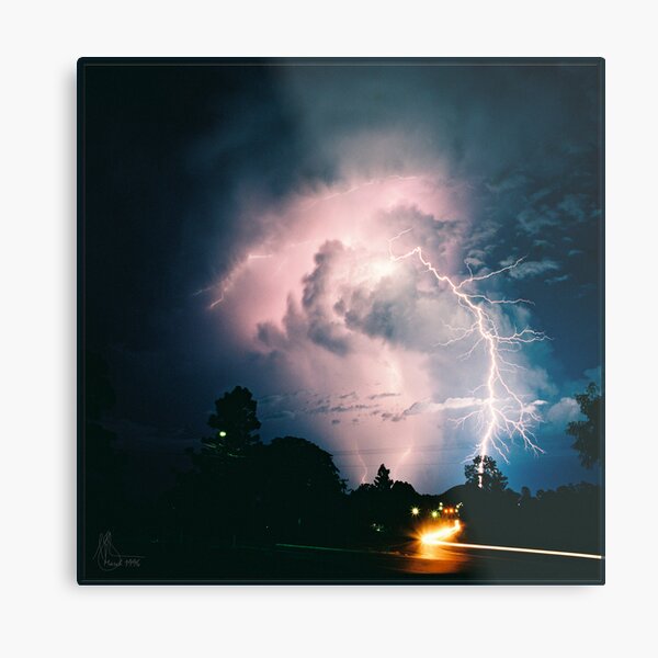 Blitzen Metal Print