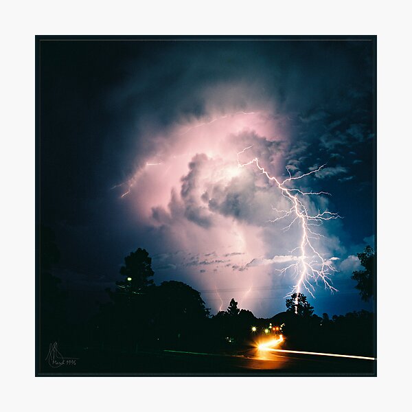 Blitzen Photographic Print