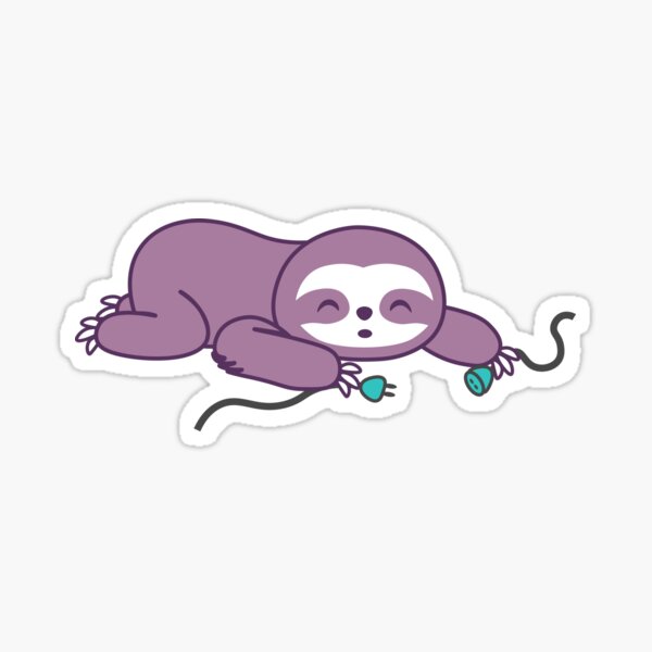404 Sloth! Sticker