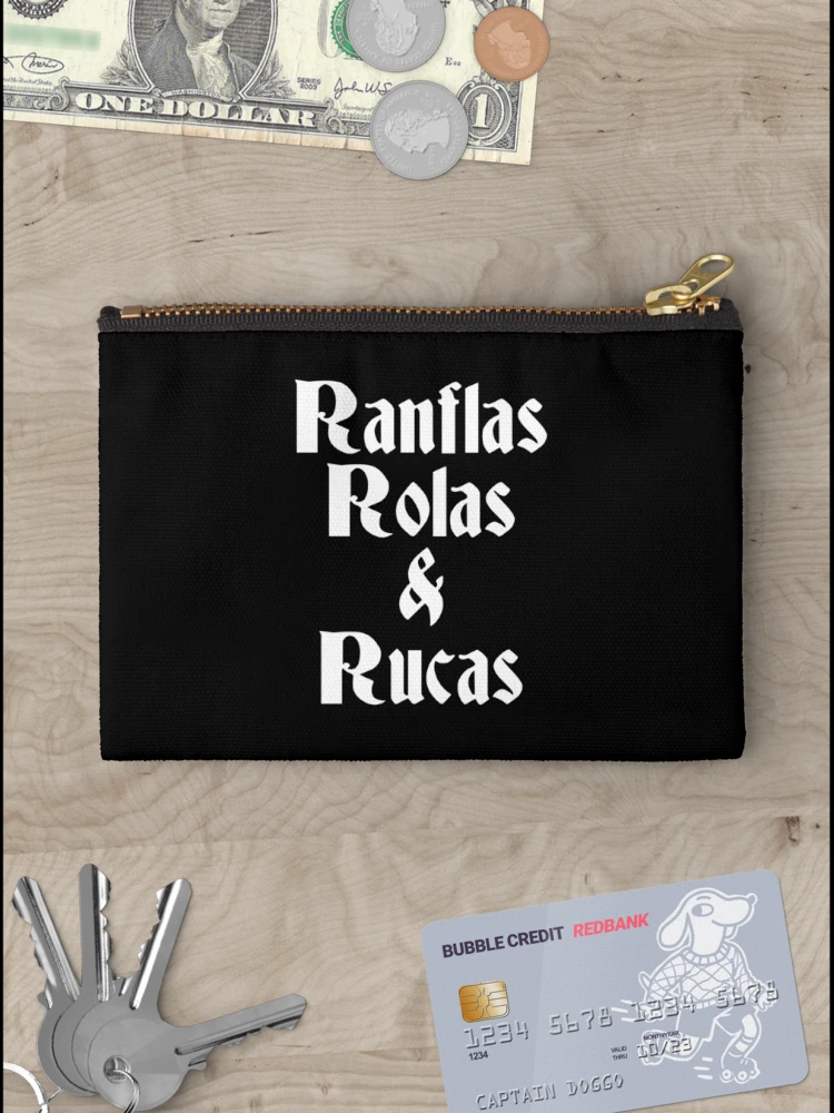 Thumbnail 3 of 4, Zipper Pouch, Ranflas Rolas Rucas, Chicano Gifts designed and sold by Designs4Less.