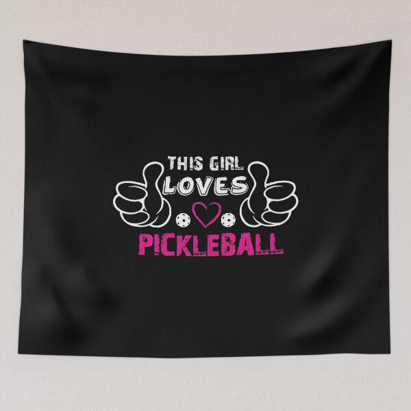 Item preview, This Girl Loves Pickleball designed and sold by Designs4Less.