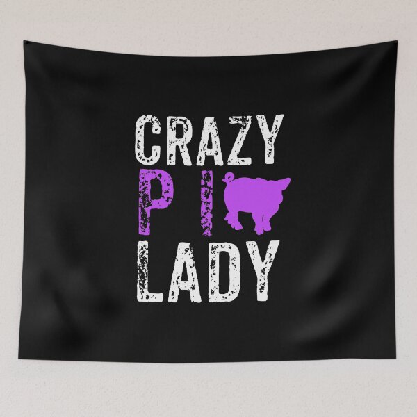 Item preview, Crazy Pig Lady Gift, Pig Mom, Pig Lover, Piglet designed and sold by Designs4Less.