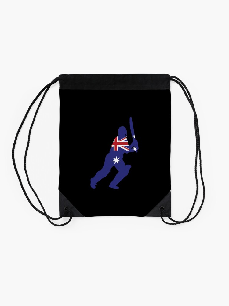 "Australia Cricket, Australian Cricket, Cricket Gift" Drawstring Bag