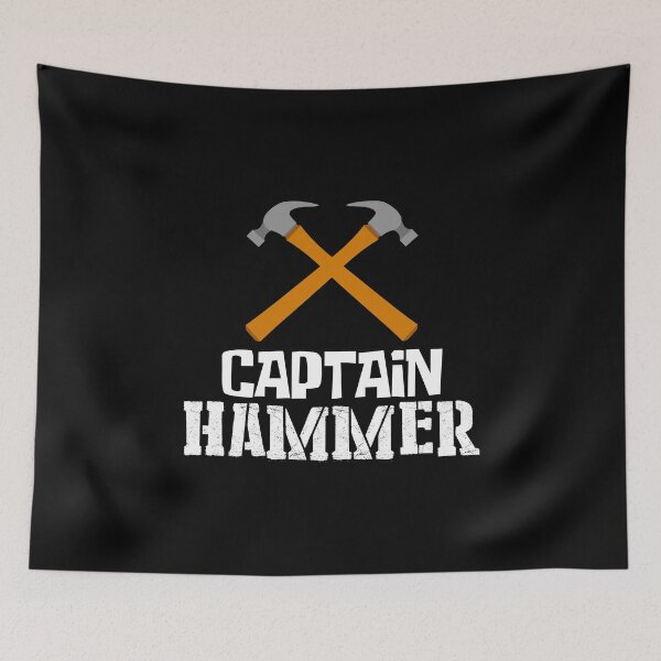 Item preview, Captain Hammer, Carpenter Gift, Woodworker, Wood Working designed and sold by Designs4Less.