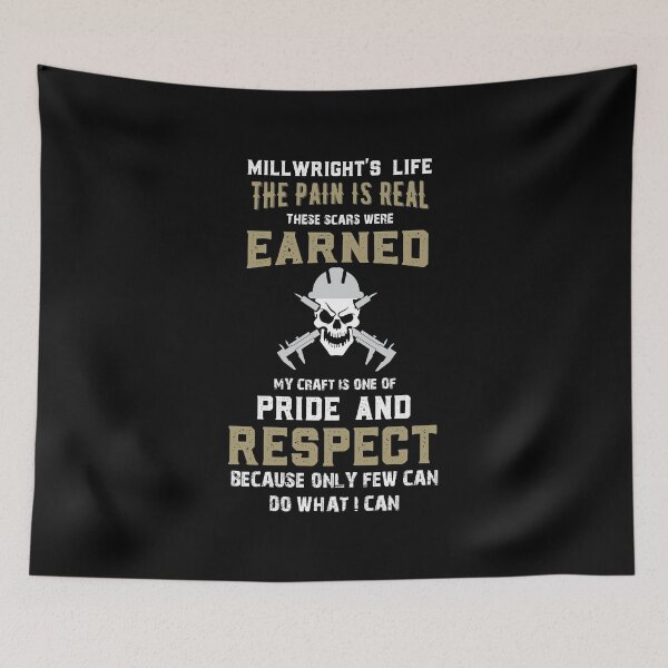 Item preview, Millwright Life, Millwright Pride Respect, Millwright Gift designed and sold by Designs4Less.