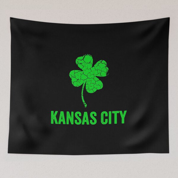 Item preview, Kansas City Irish, St Patricks Day, Four Leaf Clover designed and sold by Designs4Less.