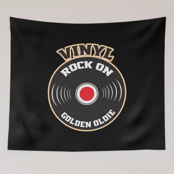 Item preview, Vinyl Rock On Golden Oldie Shirt, Vinyl Record Shirt, Vintage Record Shirt, DJ Shirt, Record Collect T Shirt designed and sold by Designs4Less.