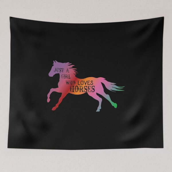 Item preview, Just A Girl Who Loves Horses, Horse Lover Gift For Girls, Horse Lover Gift for Women designed and sold by Designs4Less.