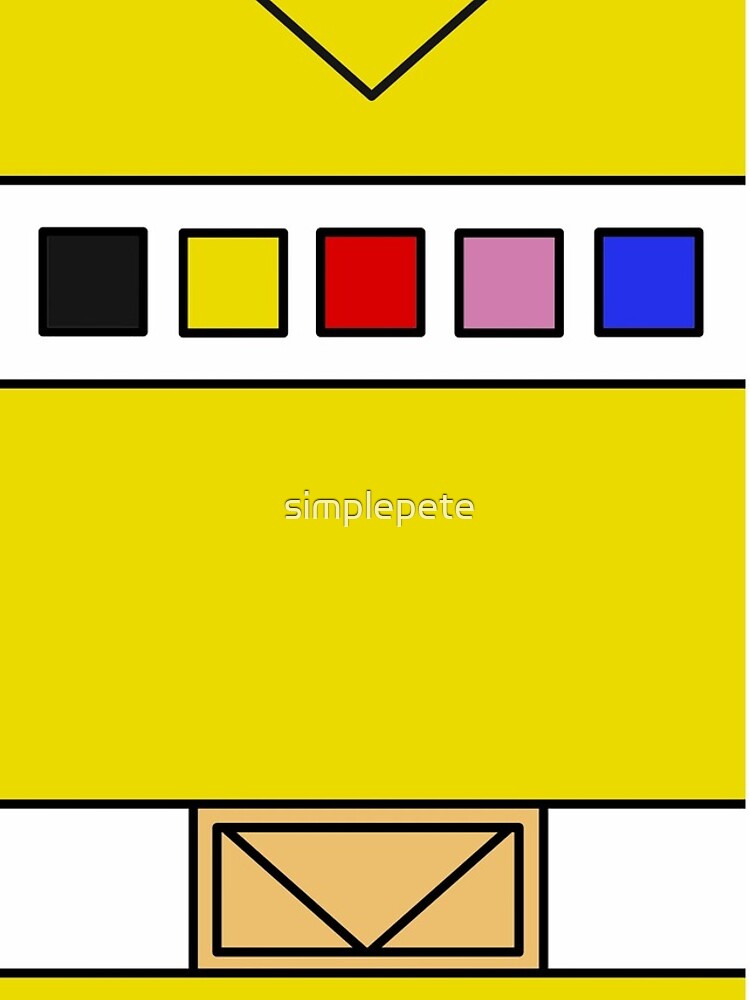 Thumbnail 4 of 4, iPhone Case, Space Ranger - Yellow designed and sold by simplepete.