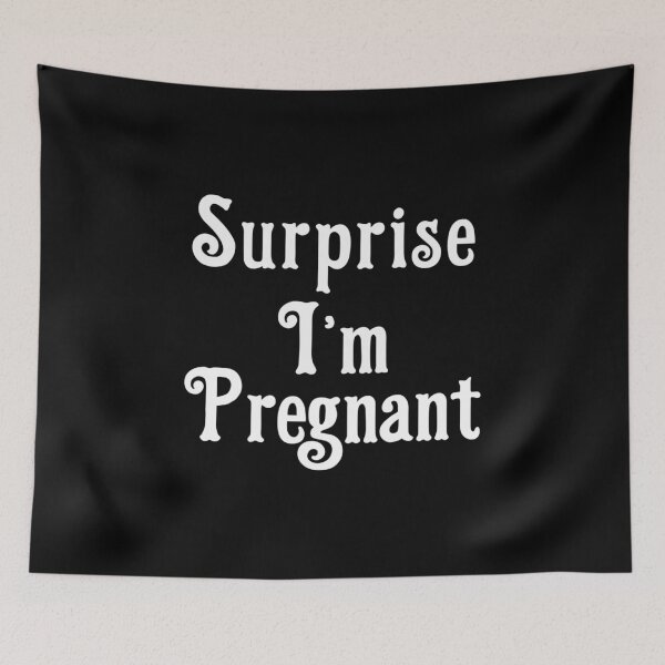 Item preview, Surprise Im Pregnant, Pregnancy Annoucement, Cut Pregnancy designed and sold by Designs4Less.