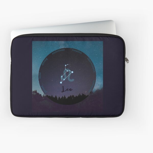 Leo Zodiac Sign Character Traits Laptop Sleeve