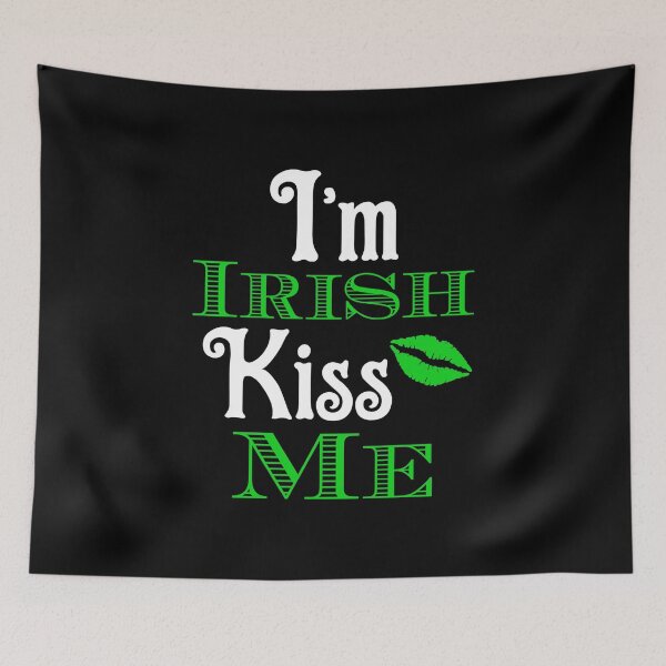 Item preview, Im Irish Kiss Me, St Patricks Day, Four Leaf Clover designed and sold by Designs4Less.