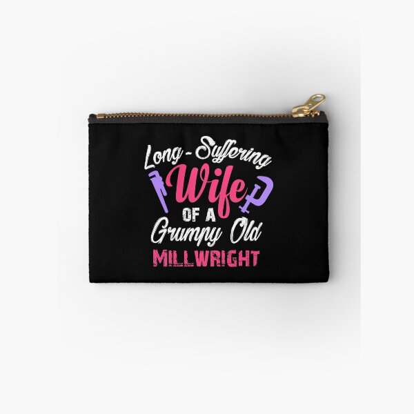 Item preview, Millwright Wife Shirt, Long Suffering Wife Of A Grumpy Old Millwright, Millwright Shirts For Women designed and sold by Designs4Less.