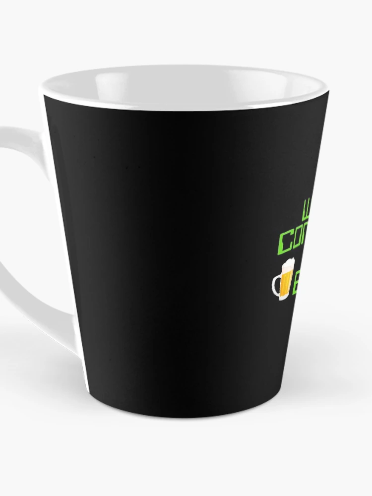 Thumbnail 3 of 4, Coffee Mug, Will Fix Computer For Beer, Computer Nerd, Computer Repair designed and sold by Designs4Less.