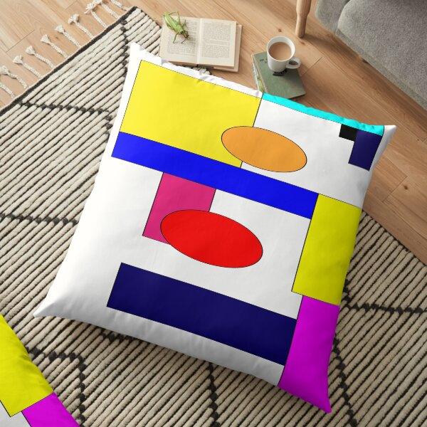 Digital World Floor Pillow