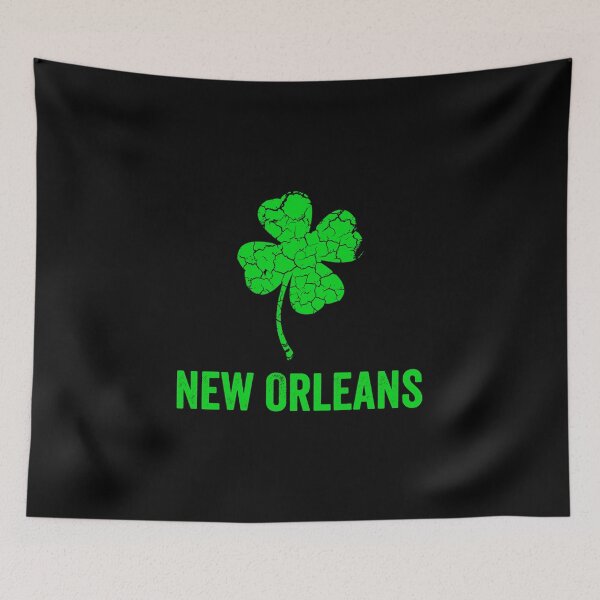 Item preview, New Orleans Irish, St Patricks Day, Four Leaf Clover designed and sold by Designs4Less.