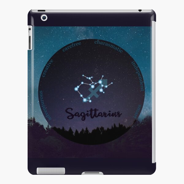 Sagittarius Zodiac Sign Character Traits iPad Snap Case