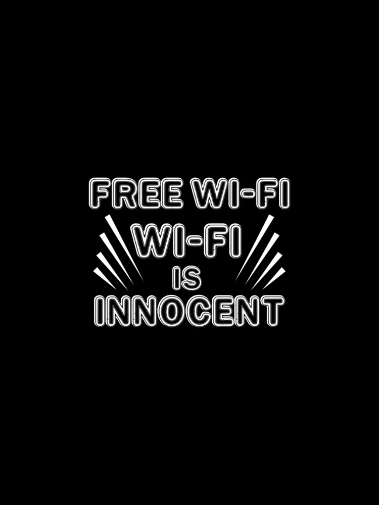 Thumbnail 4 of 4, iPhone Case, Free Wi Fi WiFi Is Innocent, Computer Tech, Computer Repair designed and sold by Designs4Less.
