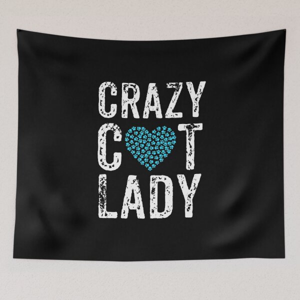 Item preview, Crazy Cat Lady, Crazy Cat Gift, Crazy Cat Mom designed and sold by Designs4Less.