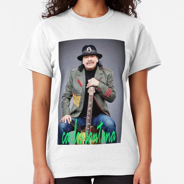 vintage carlos santana shirt