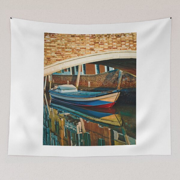 Item preview, Colorful Boat in Venice designed and sold by Desertchild.