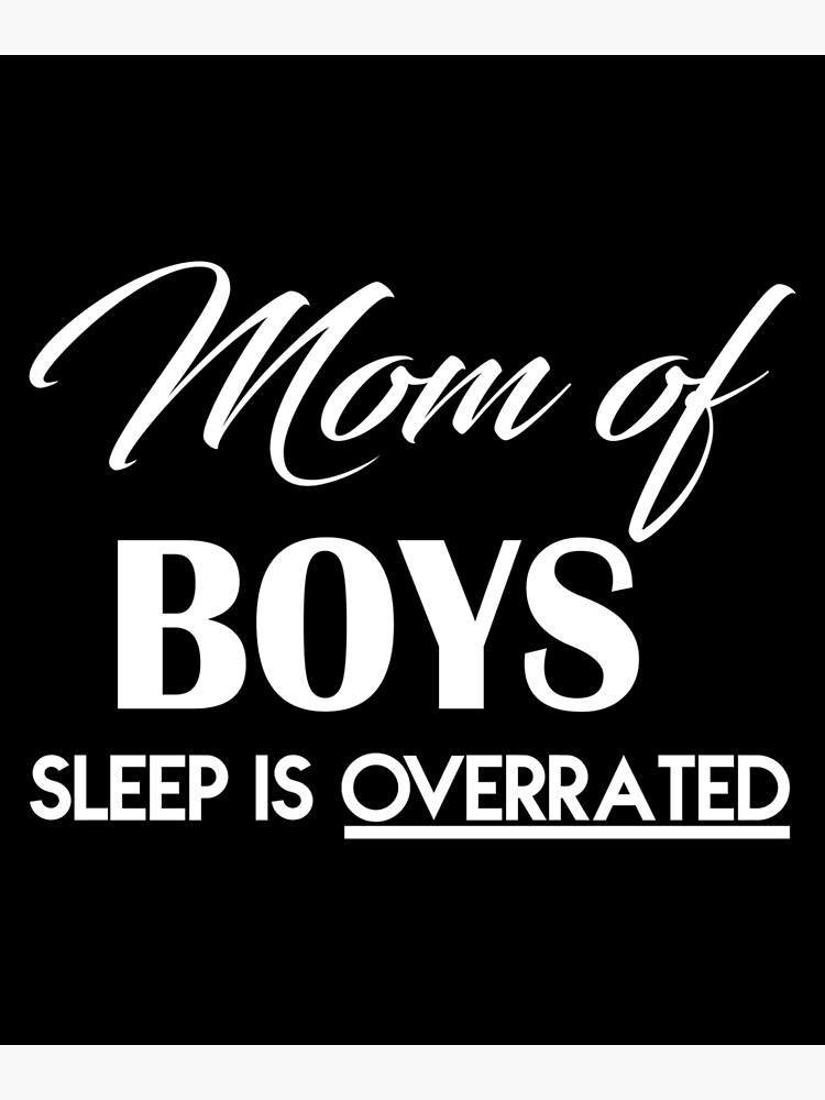 Mom of Boys Work From Son Up Till Down, Mom of Boys Gift, Boy Mom Coffee  Mug for Sale by Designs4Less