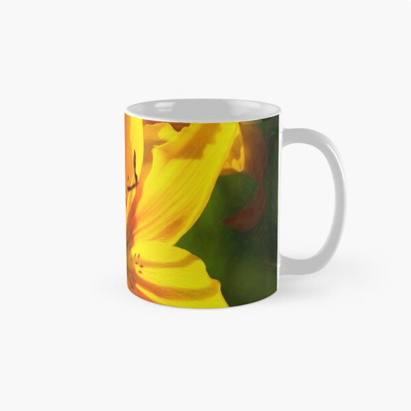 Item preview, Flower Paintings - Enticing Bloom Of Yellow And Orange Lilies  - Omaste Witkowski designed and sold by Omaste Witkowski.