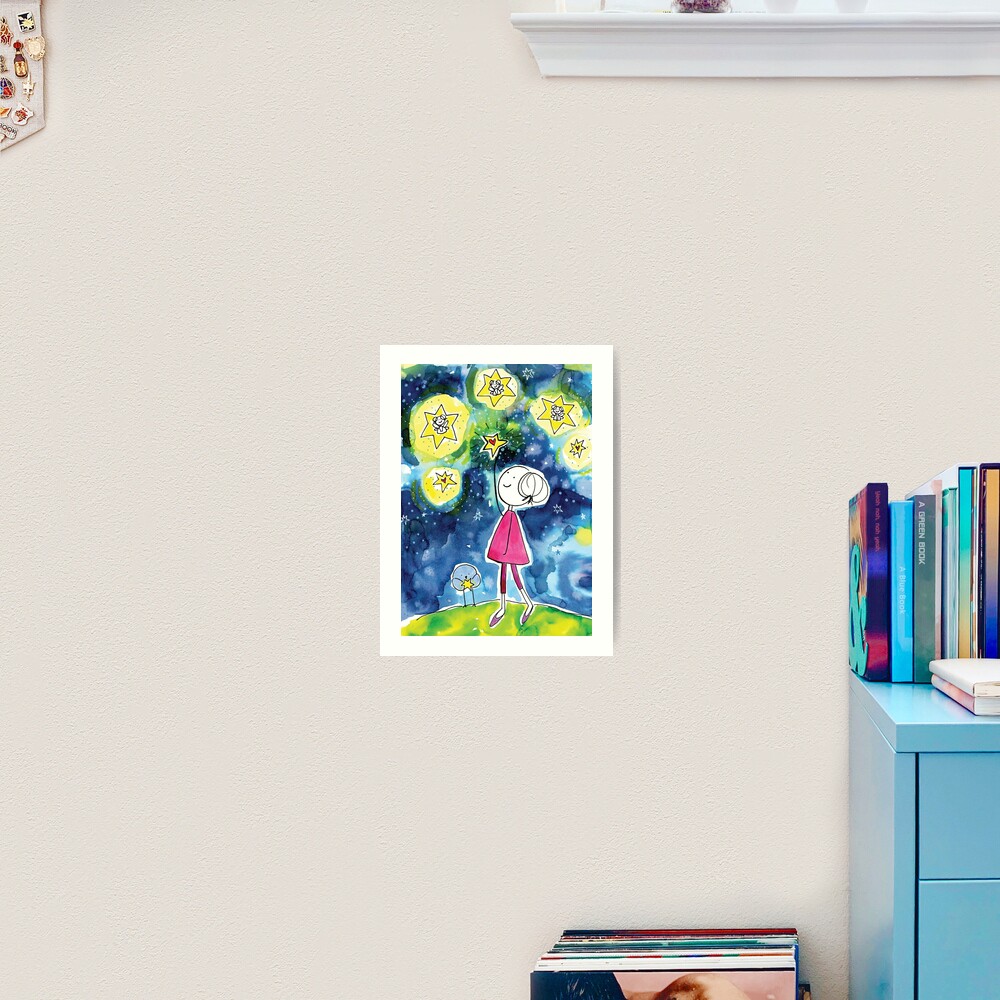 HELLO from HEAVEN Art Print