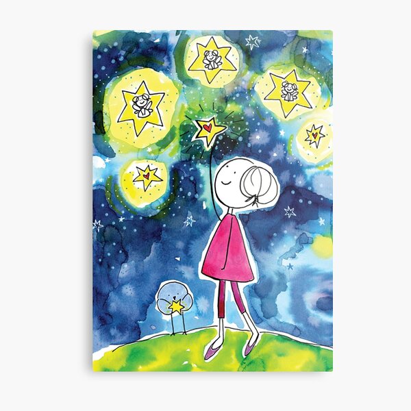 HELLO from HEAVEN Metal Print