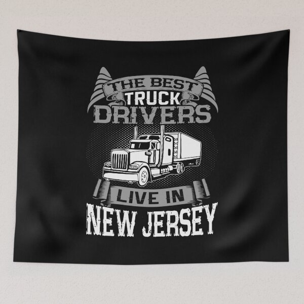 Item preview, New Jersey Truckers, New Jersey Truck Driver Gift designed and sold by Designs4Less.
